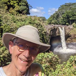 Doug Faulkner at Rainbow Falls