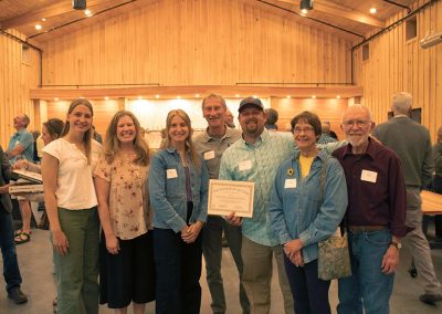 Beaver Creek partner of the year award group